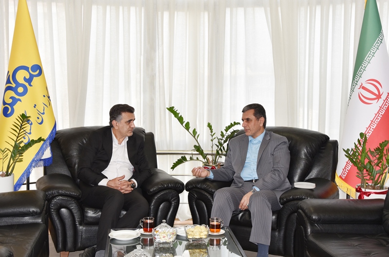 در دیدار مدیرعامل گازگلستان و مدیرکل صمت استان؛  تاکید برهم‌افزایی درروند خدمت‌رسانی و تولید