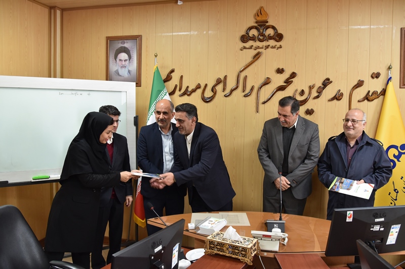 انتصاب تمشیت جدید امور حقوقی شرکت گاز استان گلستان