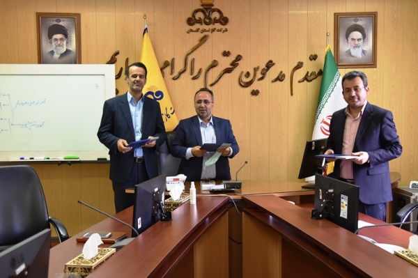 امضاء تفاهم نامه همگاری شرکت گاز با کمیته امداد امام خمنی (ره) و بهزیستی استان گلستان