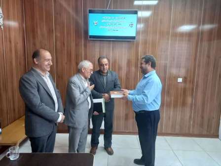 تجلیل ازجانبازان و ایثارگران شهرستان رامیان ، با حضورمسئول امور ایثارگران شرکت گاز استان گلستان
